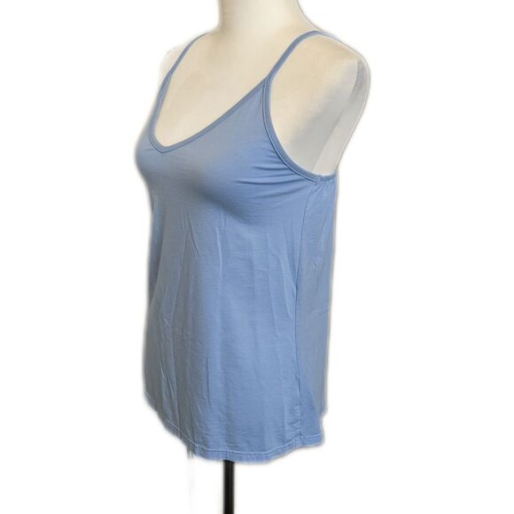 Diosun light blue halter tank top, cotton blend, lightweight, UNC Tarheels M - Picture 3 of 6